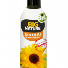 Ulei de floarea soarelui bio 375 ml Big Nature presat la rece