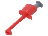 Clips de măsurare cu c&acirc;rlig roșu 20A 137mm