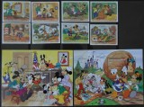 1985- CAICOS ISLANDS - WALT DISNEY- TWAIN+GRIMM, Animatii, Nestampilat