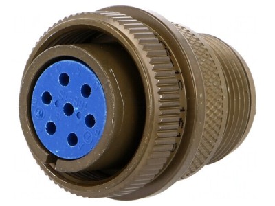 Conector Circular 16S Aluminiu Oliv foto