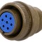 Conector Circular 16S Aluminiu Oliv