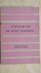 Tomozei - O suta de ani de sonet romanesc. Colectia &quot;Cele mai frumoase poezii&quot;