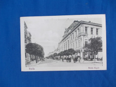 CARTE POSTALA * BRAILA , STRADA REGALA , CIRCULATA , 1942 foto