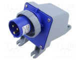Conector alimentare AC trifazat soclu tată 16A 250V AMPHENOL IP67 IP69K