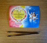 10 ani de la semnarea documentului final al C.S.C.E. Helsinki 1975, coliță nedantelată 1985 LP 1126 MNH