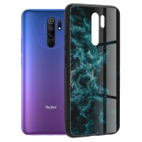 Husa telefon Xiaomi Redmi 9 - Techsuit Glaze Series - Blue Nebula