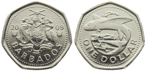 Barbados 2009 - 1 dollar UNC