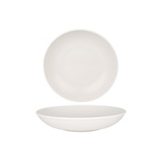 Bonna Farfurie ad&acirc;ncă - Pure Dot - Porţelan - 23 cm (1000cc) - set de 6