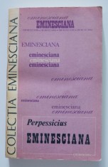 Perpessicius - Eminesciana (Junimea, 1983) foto