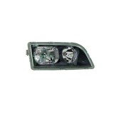 Far Volvo S40 / V40 07.2000-12.2002 TYC partea Dreapta electric fara motoras tip bec H7+H7, culoare rama negru