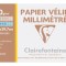 Hartie milimetrica A4 90 g/mp 12 coli/plic Clairefontaine