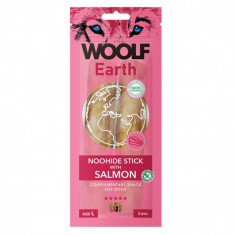 Woolf Dog Earth NOOHIDE L Batonașe cu Somon 85 g