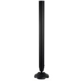 Picior Fix Scaun Modular RIVE Negru, 60cm