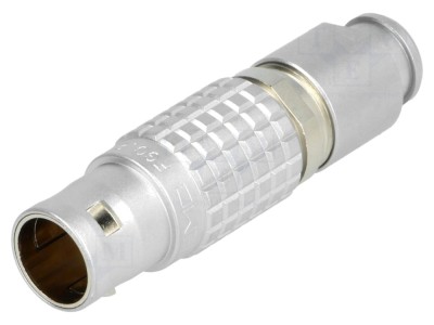 Conector circular 10 pini, drept foto