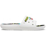 Papuci CocaCola X Classic Crocs 90s Slide Alb - White/Multi