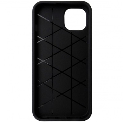 Husa tip capac spate Prio neagra, policarbonat si TPU, pentru Apple iPhone 14 Plus, 15 Plus foto