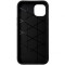Husa tip capac spate Prio neagra, policarbonat si TPU, pentru Apple iPhone 14 Plus, 15 Plus