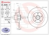 Disc frana spate BREMBO 08.B396.17