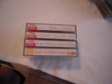 LOT de 4 casete audio TDK normale de 60 minute
