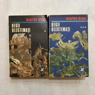 Maurice Druon - Regii blestemati - Vol. 1 si 3 foto