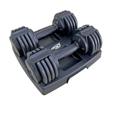 Set Gantere Reglabile Dhs 5014 - 2 X 6 Kg, Negru Ultimate FactoryBikes foto