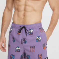 Billabong pantaloni scurti de baie culoarea violet, ABYJV00126