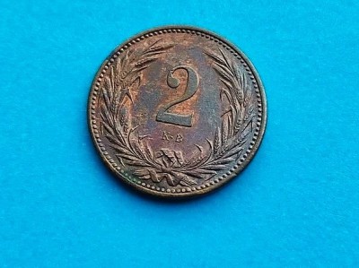 2 Filler 1896 Ungaria-RAR-AUNC- foto