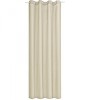 Draperie opaca Stella cu inele Jemidi, 140 x 245 cm, Crem, Poliester, 55283.16.01
