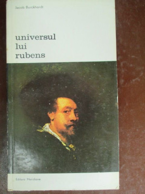 Universul lui Rubens-Jacob Burckhardt foto