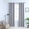vidaXL Draperii opace cu inele metalice, 2 buc., gri, 140 x 245 cm 134466