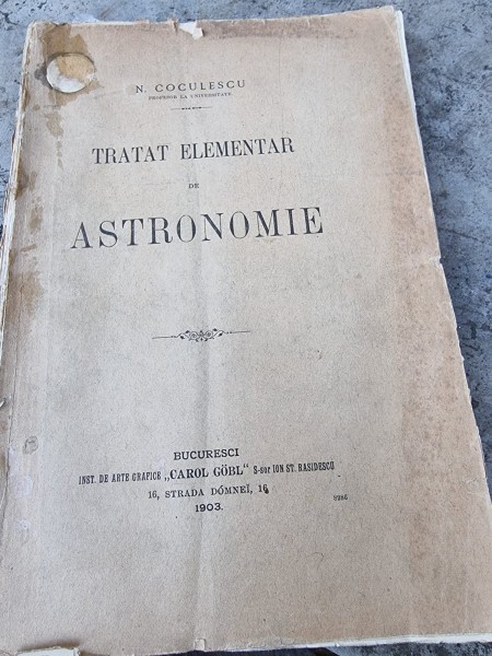 N. Coculescu - Tratat elementar de Astronomie