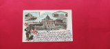 Litho Italia Italy Lazio Roma Ricordo di Roma 1900 Art Nouveau Litografie