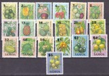 Samoa 1983 fructe MI 516-534 MNH