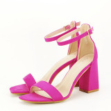 Sandale elegante fucsia H8-278 125, 37, 40