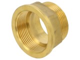 Prelungitor hexagonal alamă CW617N GEBO tată-mamă, term. &icirc;mbinare