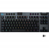 Cumpara ieftin Tastatura Gaming Mecanica Logitech G915 TKL LightSpeed, Negru