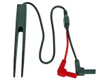 Pensetă de măsură 24V 1A cu izolație 0,4m roșu-negru