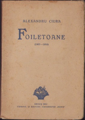 HST 60SP Foiletoane (1907-1910) 1912 Alexandru Ciura Beiuș foto