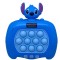 Joc Pop It Stitch cu display , Flippy, consola, joc interactiv, antistres, cu baterii