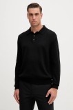 Armani Exchange pulover culoarea negru, light, XM001915 AF14008