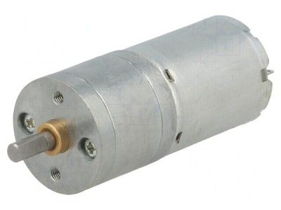 Motor DC cu transmisie 12V 1.1A Ax crestătură D 75:1 foto