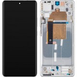 Cumpara ieftin Display cu Touchscreen Motorola Edge 30 Fusion, cu Rama, Alb (Aurora White), Service Pack 5D68C21528