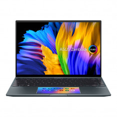 Laptop ASUS Zenbook 14X OLED UX5400EA-KN122R 14 inch WQXGA+ Touch Intel Core i7-1165G7 16GB DDR4 1TB SSD Windows 10 Pro Pine Grey foto