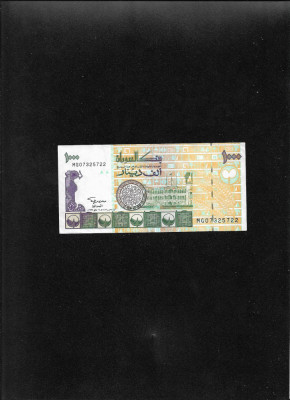 Sudan 1000 dinari dinars 1996 seria07325722 foto