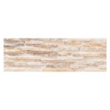 Gresie exterior / interior portelanata Centenar Natural, 17 x 52 cm, bej, mata, imitatie piatra