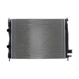 Radiator racire Nissan Qashqai (J10), 02.2007-2013, Motorizare 1, 5 Dci 76/77kw Diesel, tip climatizare Cu/fara AC, cutie Manuala, dimensiune 590x442, Rapid