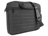 Laptop bag black poliester 600D Usable dim: 345x45x260mm