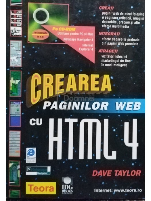 Dave Taylor - Crearea paginilor web cu HTML 4 (editia 1999)