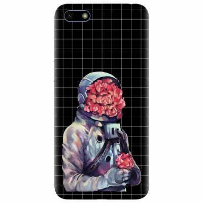 Husa silicon pentru Huawei Y5 2018, Astronaut Love foto