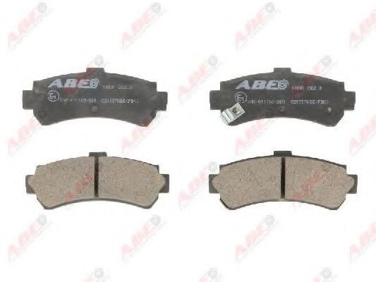 Set placute frana,frana disc NISSAN ALMERA I (N15) (1995 - 2000) ABE C21037ABE